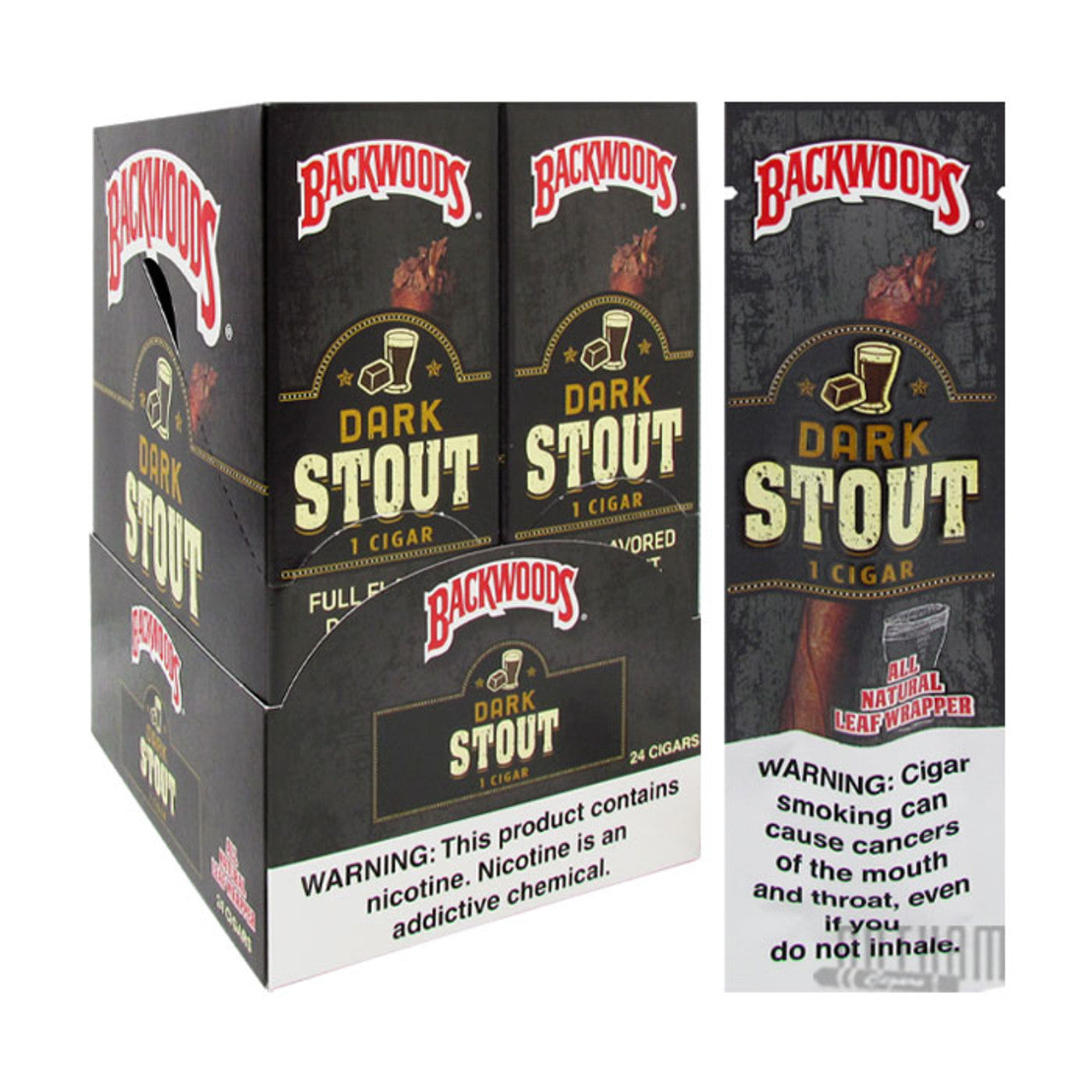Backwoods Dark Stout  Singles