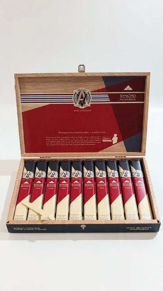 Avo Syncro Nicaragua Toro – Premium Cigars (Box of 20)